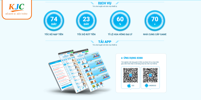 Nền tảng cung cấp kho danh mục giải trí đa dạng, chất lượng